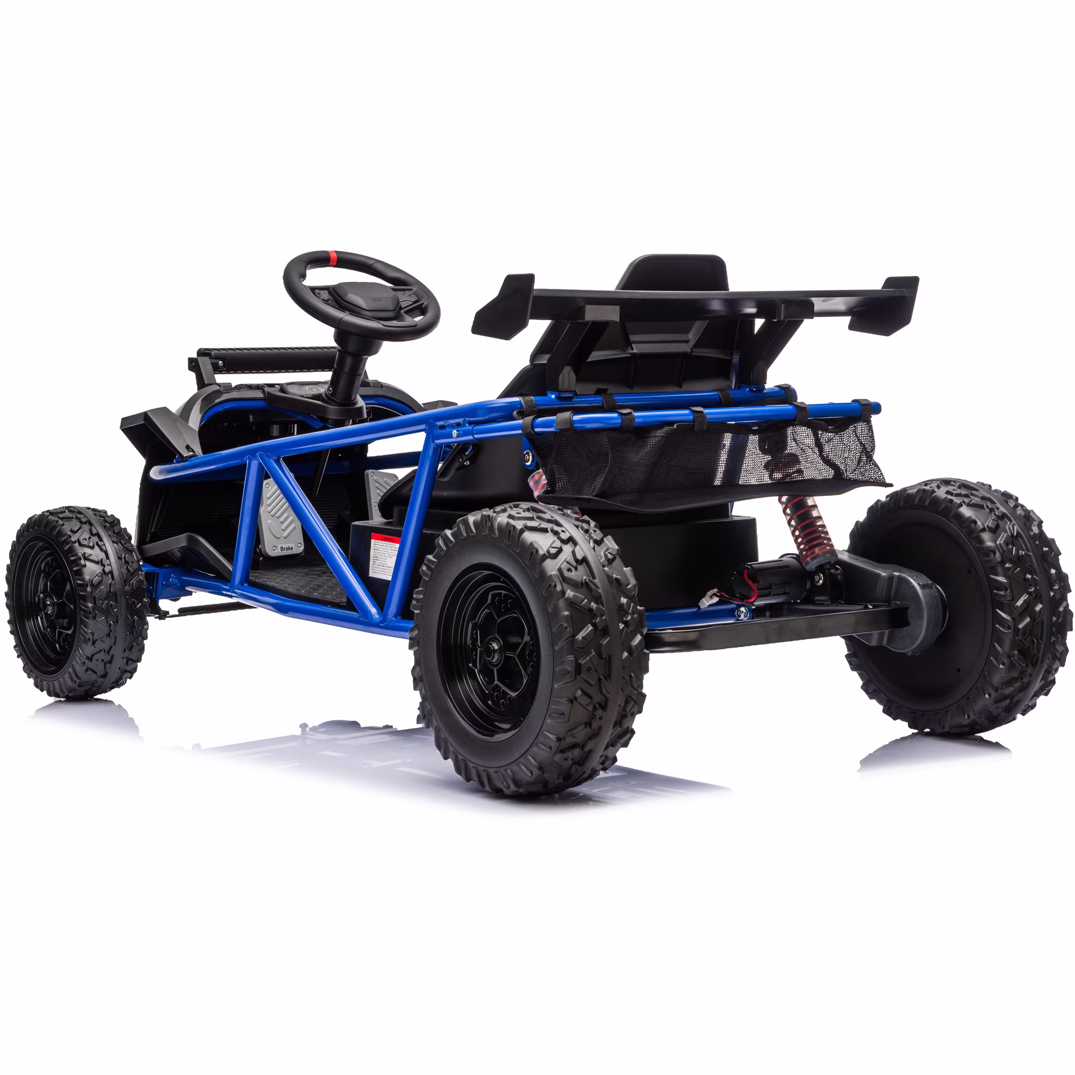 iRerts 36V Electric Ride-on Car for Kids, 500W Powered Vehicle with EVA Tires and Adjustable Seat (Blue, 132 lb Capacity) ouWgf - Image 7