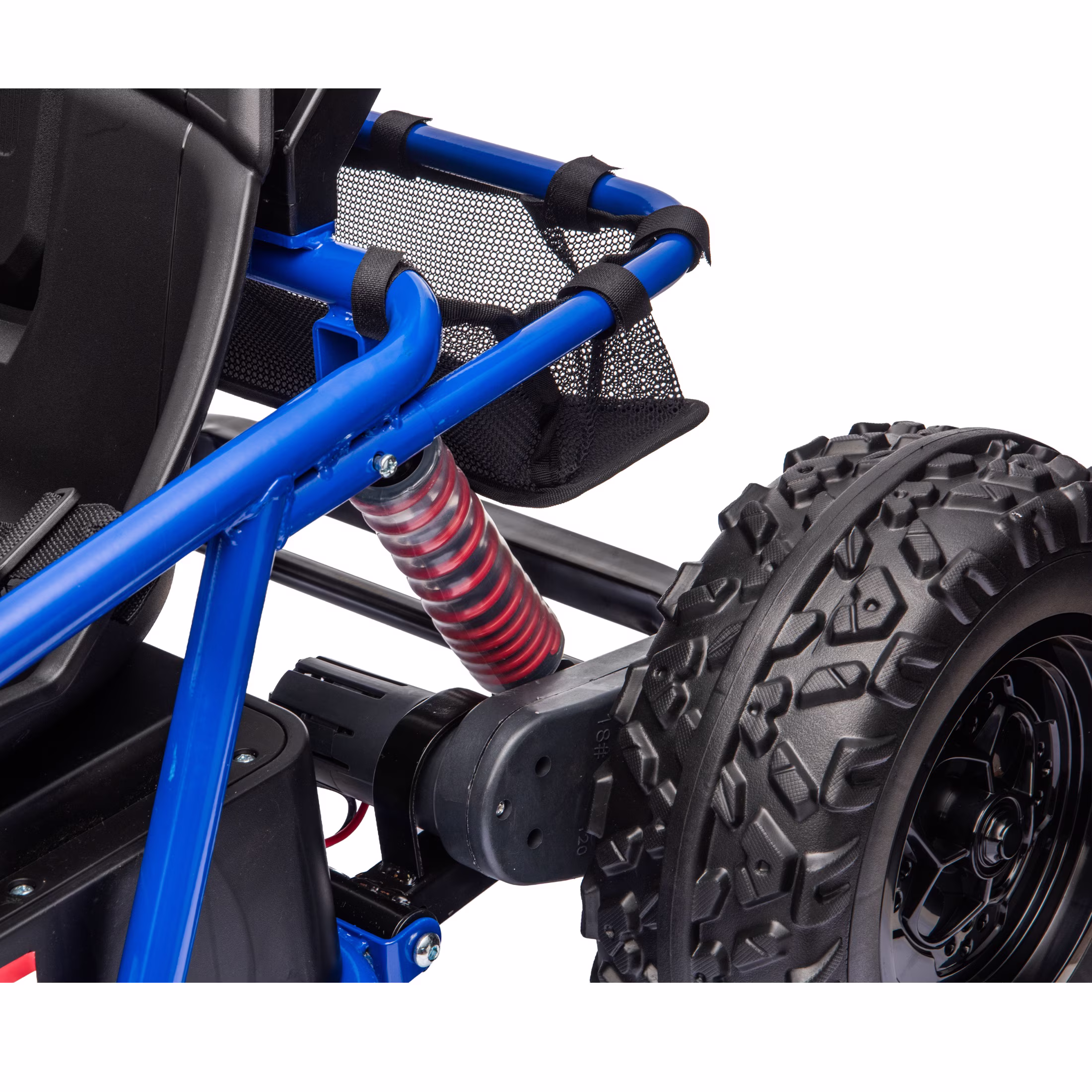 iRerts 36V Electric Ride-on Car for Kids, 500W Powered Vehicle with EVA Tires and Adjustable Seat (Blue, 132 lb Capacity) ouWgf - Image 4