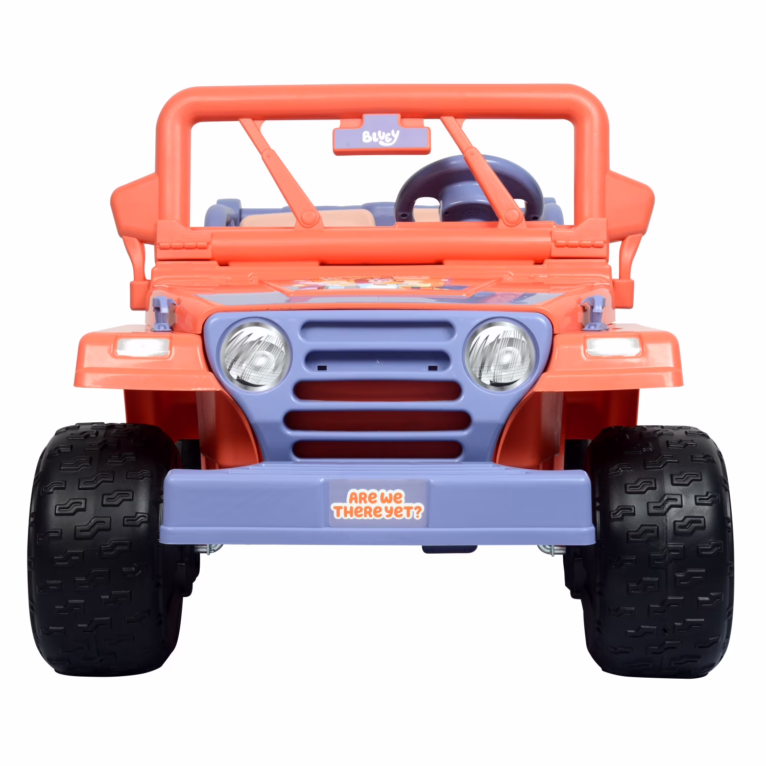 Bluey 12V 4-Wheeler Ride-on Electric Car for Kids with Interactive Sounds (Red) c3XR9 - Image 14