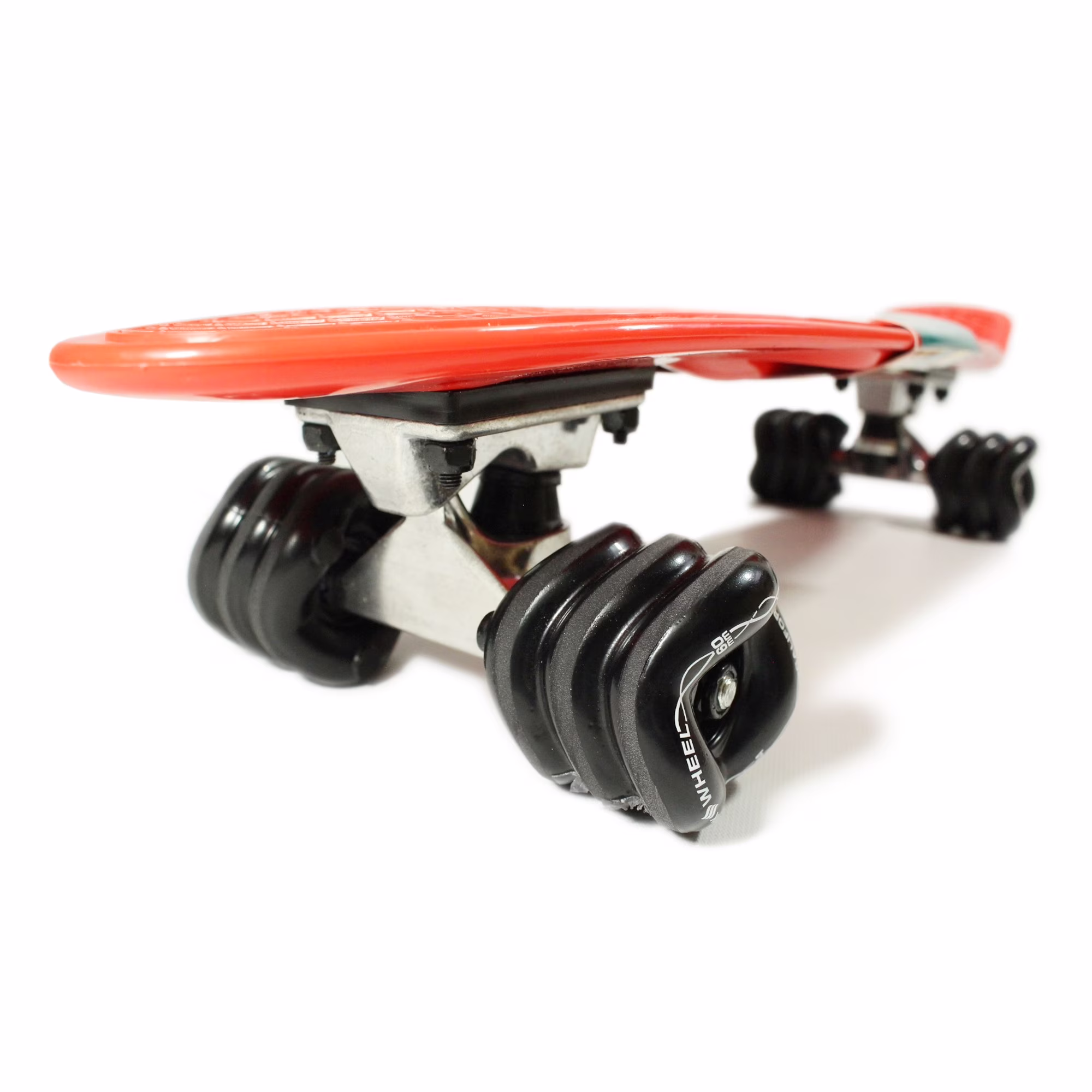 Shark Wheel 22.5 in Polyboard Skateboard with 60mm Wheels (Red, 22.5 in) FZGNK