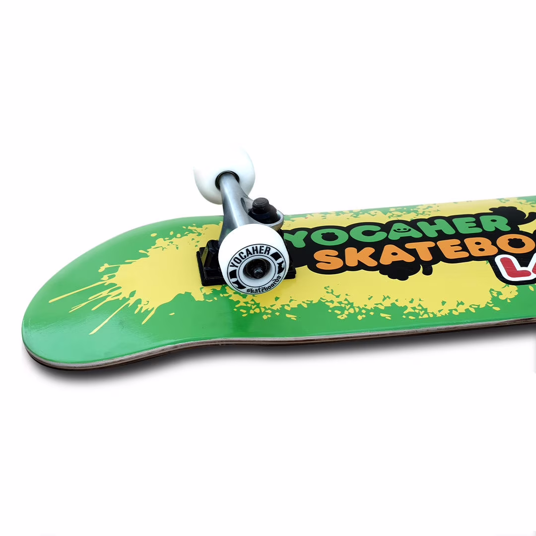 Yocaher Graphic Complete Skateboard Candy Series Sour Edition (31 in x 7.75 in) emFMm