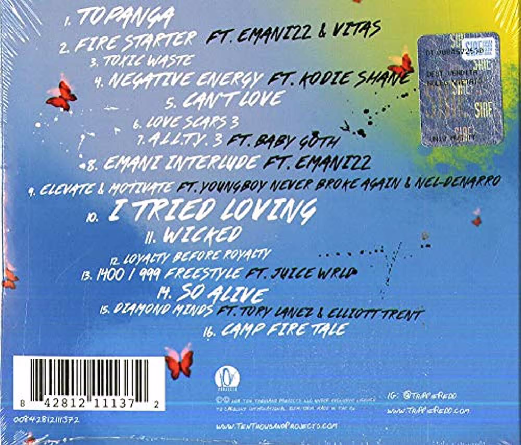 Ten Thousand Project Trippie Redd A Love Letter To You 3 Audio CD (Standard Edition) hqf7r