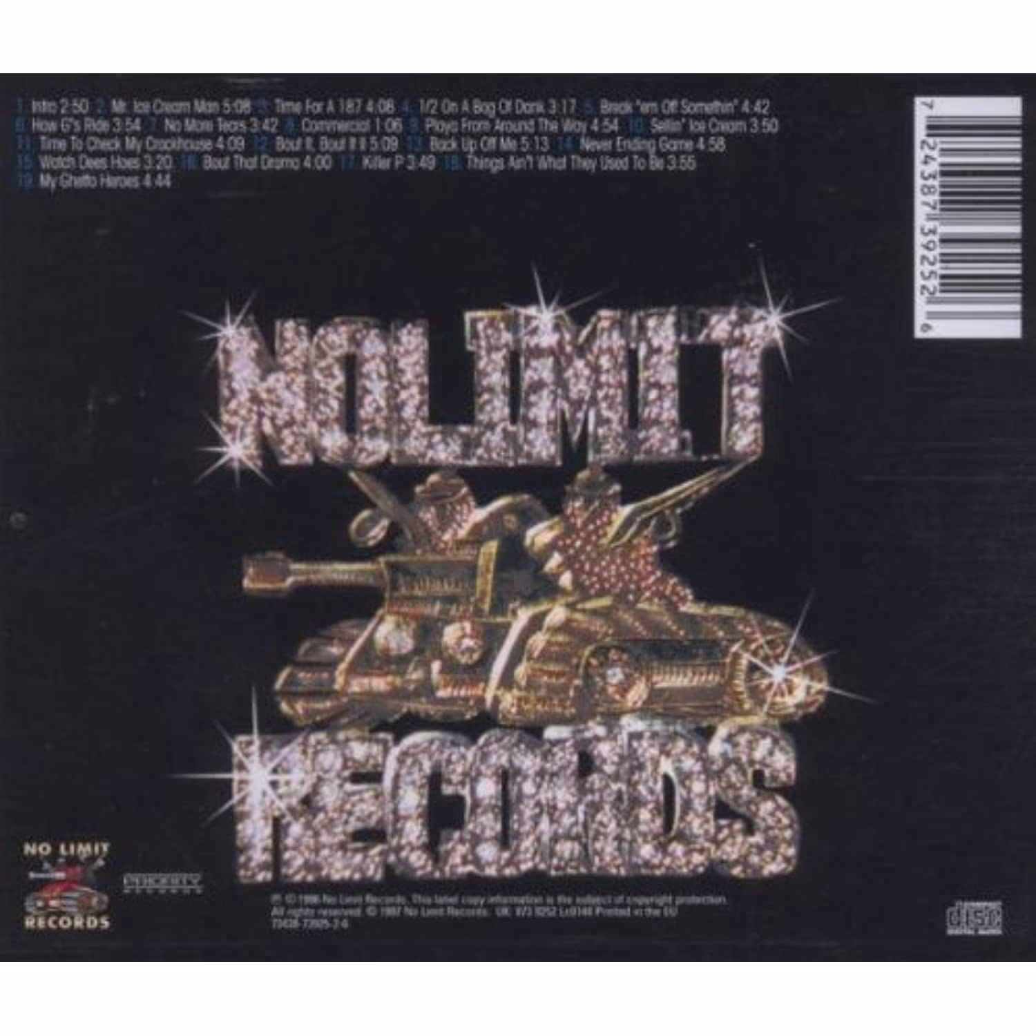 Priority Records Master P Ice Cream Man Rap Hip-Hop Music Audio CD (Standard Edition) 2j7vV - Image 2