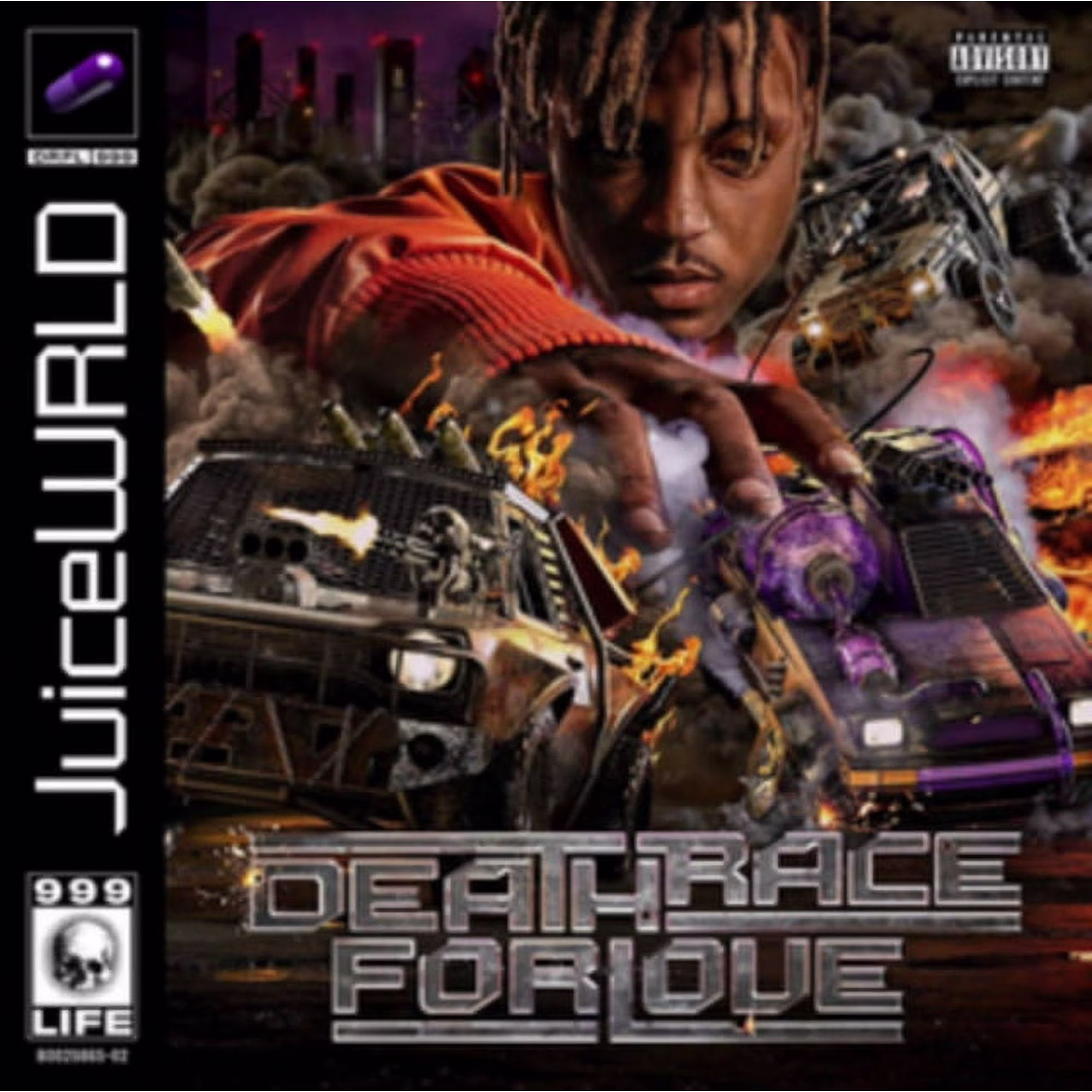 Interscope Records Juice WRLD Death Race For Love Vinyl Record (2LP Set) nUvud - Image 2