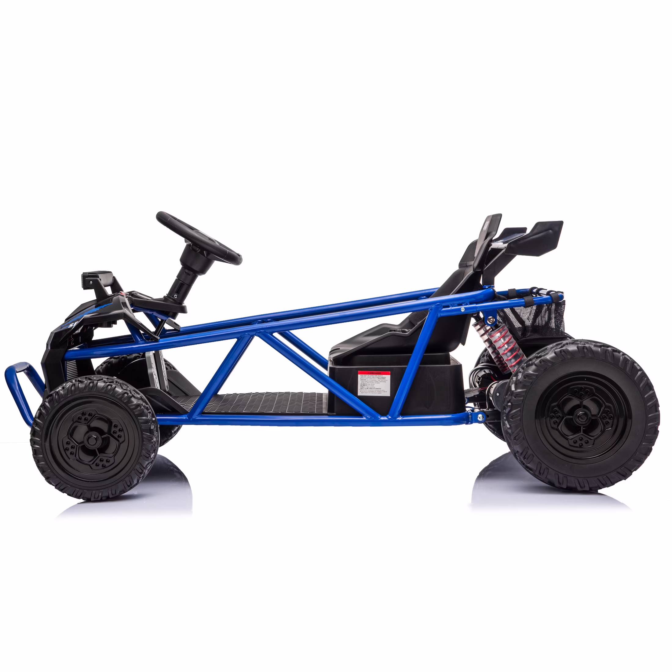 iRerts 36V Electric Ride-on Car for Kids, 500W Powered Vehicle with EVA Tires and Adjustable Seat (Blue, 132 lb Capacity) ouWgf - Image 8