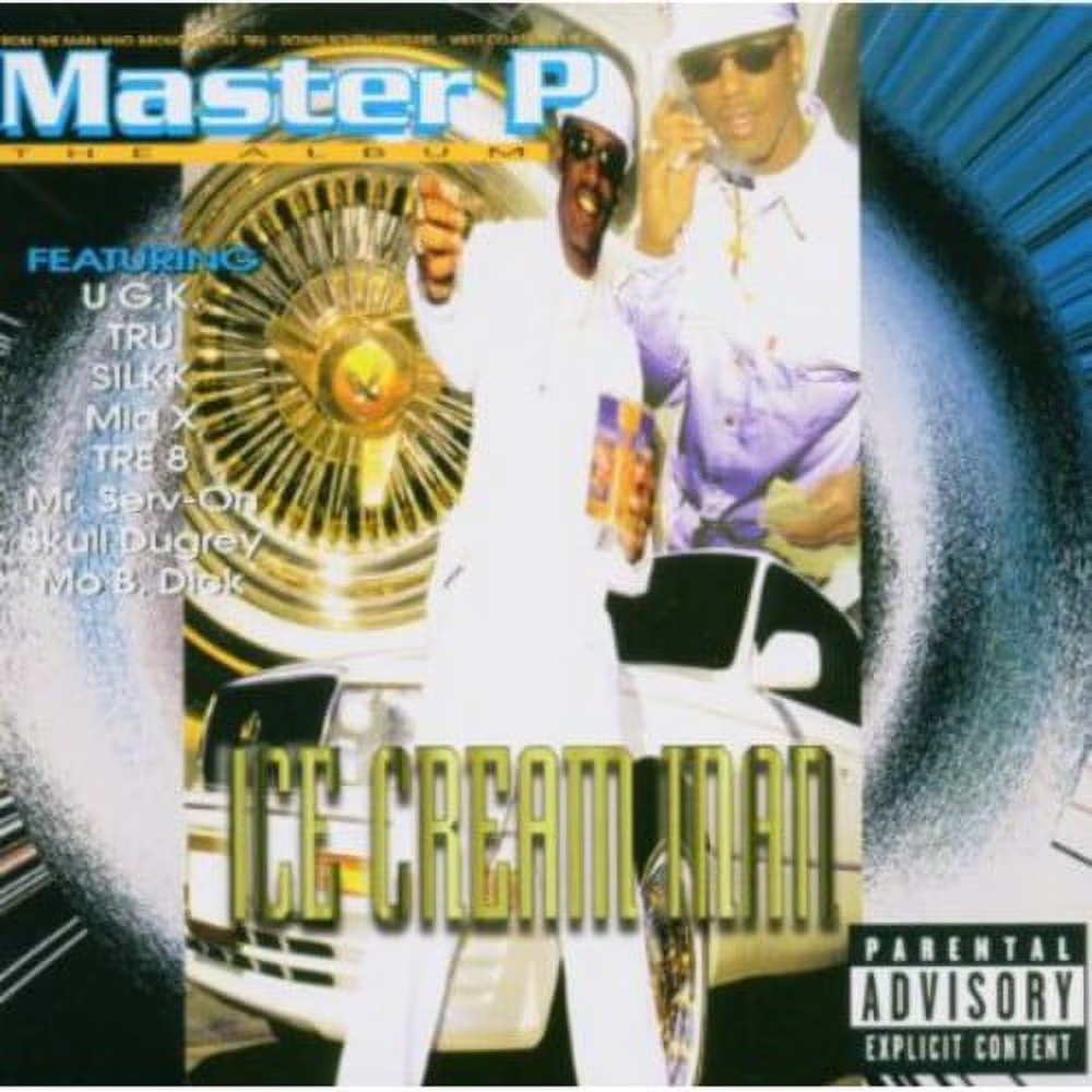 Priority Records Master P Ice Cream Man Rap Hip-Hop Music Audio CD (Standard Edition) 2j7vV