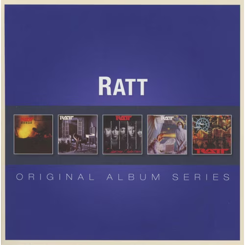 Warner Bros. Ratt Original Album Series 5-CD Box Set (Standard) KQrfr
