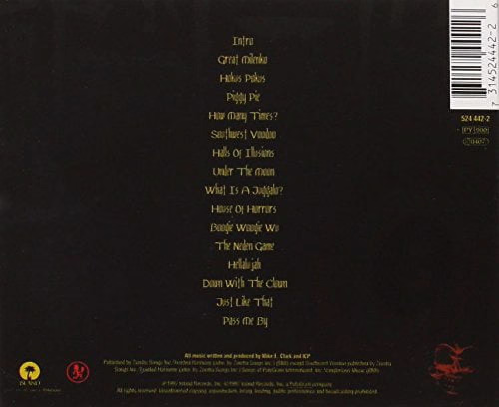 Universal Uk Insane Clown Posse Great Milenko Audio CD (Standard Edition) 1ML67