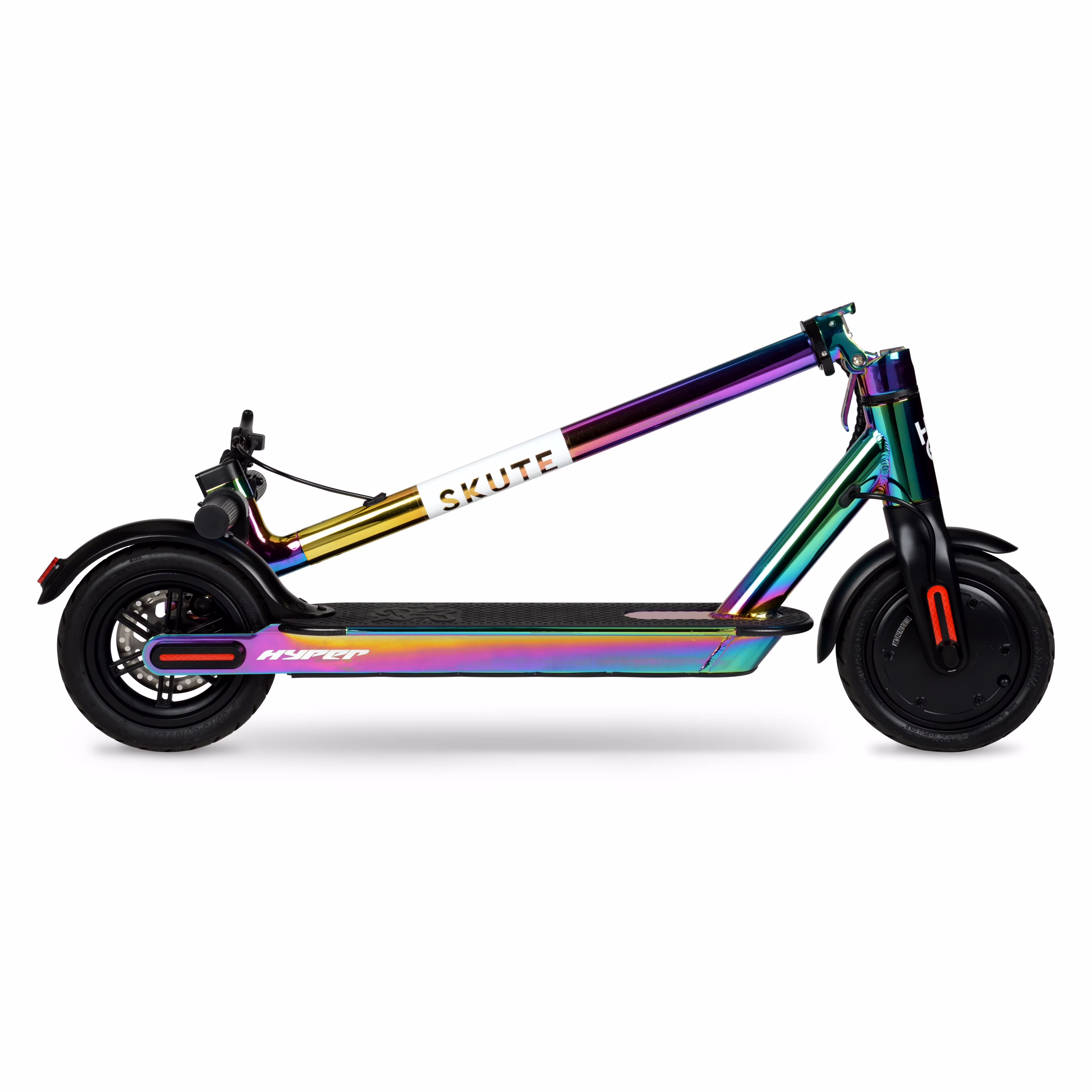 Hyper Toy Company Folding Electric Scooter, 350W Motor, Jet Fuel, Adult Commuter (8.5 in Tires) GwdVq - Image 6