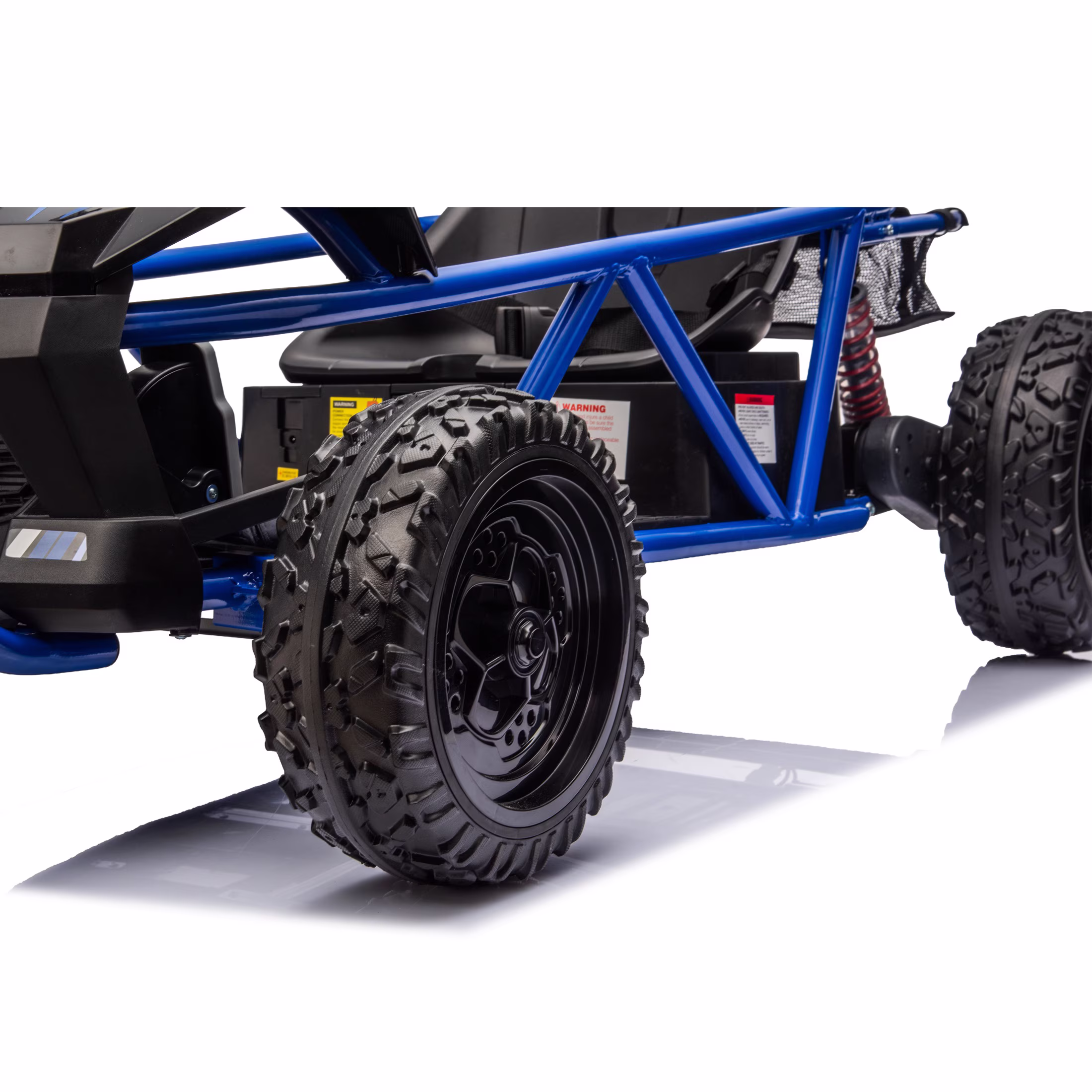 iRerts 36V Electric Ride-on Car for Kids, 500W Powered Vehicle with EVA Tires and Adjustable Seat (Blue, 132 lb Capacity) ouWgf