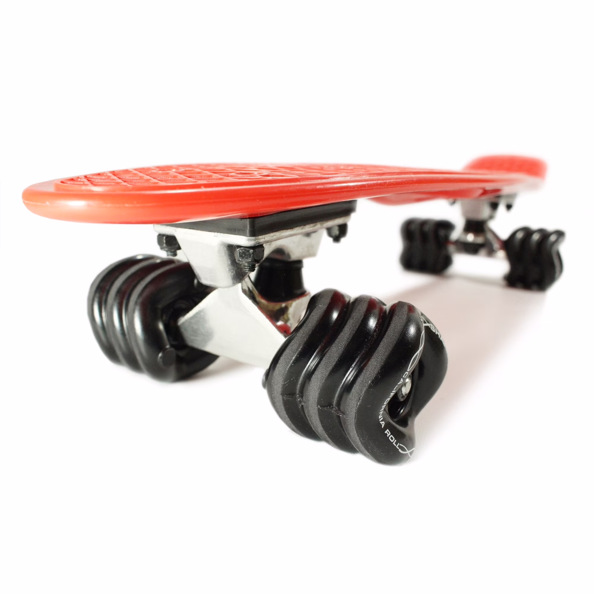 Shark Wheel 22.5 in Polyboard Skateboard with 60mm Wheels (Red, 22.5 in) FZGNK - Image 6